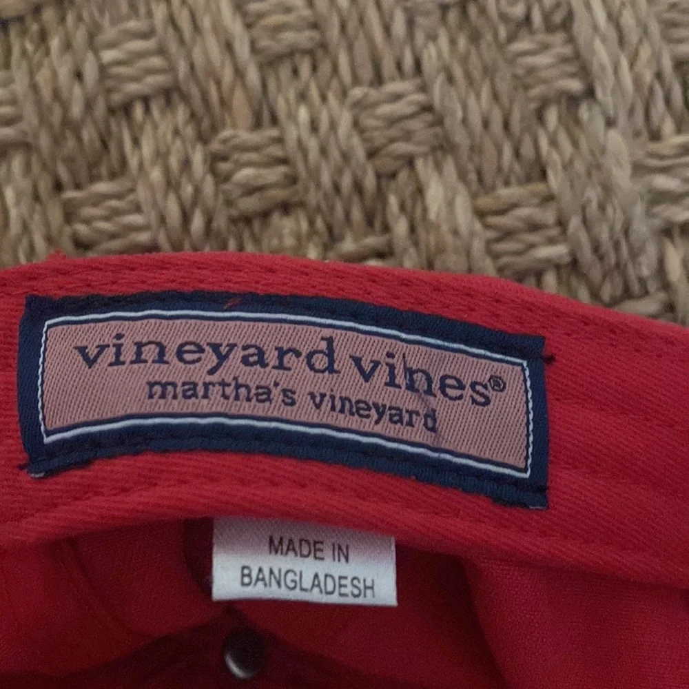 vineyard vines Nashville cap, red, unisex - Picture 4 of 4